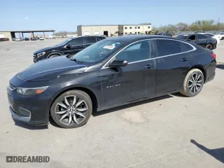 2018 Chevrolet Malibu LT with VIN 1G1ZD5ST0JF109145, listed as a Copart auction lot 50074445 with 92,257 mi miles and Salvage Title. Bid and sale history available at carsss.com. Image 1.