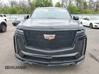 2024 Cadillac Escalade ESV AWD V-Series with VIN 1GYS4SK9XRR381010, listed as a Copart auction lot 56686185 with Not provided miles and Salvage title. Bid and sale history available at DreamBid. Image 5.