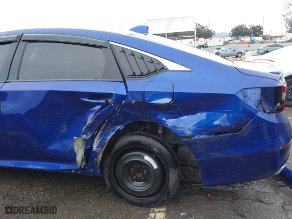 2019 Honda Accord Sedan Sport 1.5T with VIN 1HGCV1F3XKA059819, listed as a IAAI auction lot 41796021 with 135,767 mi miles. Bid and sale history available at carsss.com. Image 6.