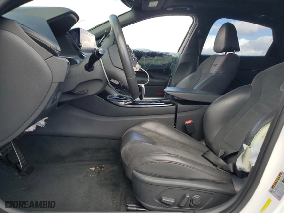 2021 Hyundai Sonata N Line with VIN 5NPEK4JC6MH117610, listed as a Copart auction lot 45111815 with 40,506 mi miles and Salvage Title. Bid and sale history available at carsss.com. Image 7.
