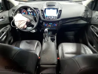 2018 Ford Escape Titanium with VIN 1FMCU9J98JUD07828, listed as a Copart auction lot 59053375 with 101,218 mi miles and Salvage title. Bid and sale history available at DreamBid. Image 8.