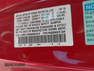 2011 Honda CR-Z EX with VIN JHMZF1D60BS007613, listed as a IAAI auction lot 41905173 with 139,930 mi miles. Bid and sale history available at carsss.com. Image 9.