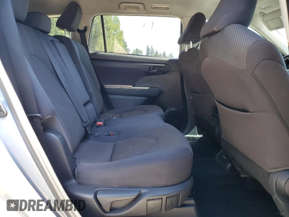 2021 Toyota Highlander L with VIN 5TDBZRBH5MS059988, listed as a Copart auction lot 59023485 with 96,215 mi miles and Salvage title. Bid and sale history available at DreamBid. Image 11.