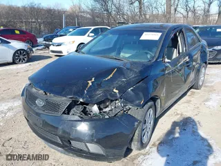 2010 Kia Forte LX with VIN KNAFT4A24A5809155, listed as a IAAI auction lot 41374916 with NaN miles. Bid and sale history available at carsss.com. Image 17.