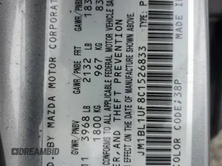 2012 Mazda 3 i Sport with VIN JM1BL1UF8C1526833, listed as a Copart auction lot 49984215 with 105,795 mi miles and Salvage Title. Bid and sale history available at DreamBid. Image 12.