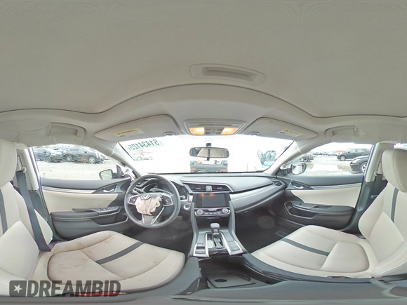 2017 Honda Civic Sedan EX with VIN 19XFC2F72HE061516, listed as a Copart auction lot 51434125 with 67,400 mi miles and Salvage Title. Bid and sale history available at carsss.com. Image 13.