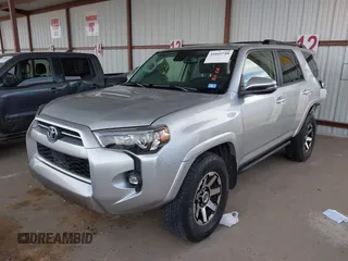 2021 Toyota 4Runner TRD Off Road Premium with VIN JTERU5JR1M5872195, listed as a IAAI auction lot 41669748 with 42,532 mi miles and . Bid and sale history available at DreamBid. Image 17.