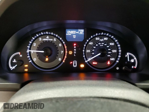 2015 Honda Odyssey EX-L with VIN 5FNRL5H69FB098699, listed as a Copart auction lot 53849785 with 134,800 mi miles and Clean Title. Bid and sale history available at DreamBid. Image 9.