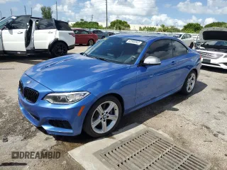 2016 BMW 2 Series M235i with VIN WBA1J7C55GV359470, listed as a Copart auction lot 62556943 with 155,755 mi miles. Bid and sale history available at carsss.com. Image 1.
