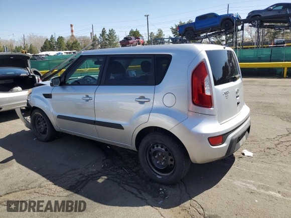 2012 Kia Soul + with VIN KNDJT2A67C7409358, listed as a Copart auction lot 52045175 with 106,908 mi miles and Salvage Title. Bid and sale history available at carsss.com. Image 2.