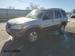 2003 Mazda Tribute ES with VIN 4F2CZ96153KM35676, listed as a Copart auction lot 46105805 with 102,381 mi miles and Salvage Title. Bid and sale history available at carsss.com. Image 1.