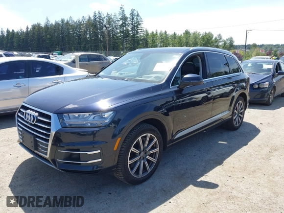 2017 Audi Q7 Prestige with VIN WA1VAAF72HD027809, listed as a IAAI auction lot 42356783 with 134,551 mi miles and . Bid and sale history available at DreamBid. Image 2.