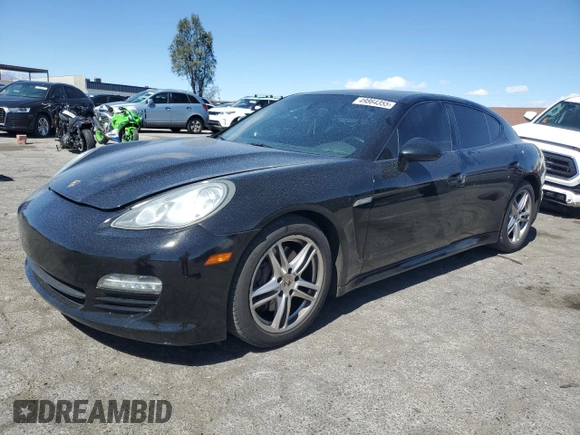 2012 Porsche Panamera z VIN WP0AA2A73CL071401, wystawiony jako Copart lot #49864355 z przebiegiem 95 142 mil mil oraz Czysty tytuł • Clean title. Historia ofert i sprzedaży dostępna na DreamBid. Obrazek 1.