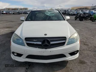 2009 Mercedes-Benz C 300 Sport with VIN WDDGF54X39F213185, listed as a Copart auction lot 51691235 with 128,750 mi miles and Salvage title. Bid and sale history available at DreamBid. Image 5.