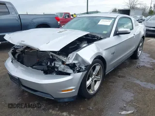2011 Ford Mustang GT with VIN 1ZVBP8CF4B5133253, listed as a IAAI auction lot 41659935 with 155,836 mi miles. Bid and sale history available at carsss.com. Image 2.