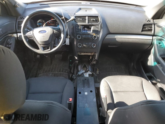 2016 Ford Utility Police Interceptor with VIN 1FM5K8AR0GGA12285, listed as a Copart auction lot 79109934 with 78,345 mi miles and Salvage Title. Bid and sale history available at carsss.com. Image 8.