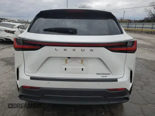 2023 Lexus NX with VIN JTJGKCEZXP2013352, listed as a Copart auction lot 49780415 with 44,593 mi miles and Salvage Title. Bid and sale history available at carsss.com. Image 6.