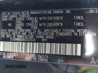 2024 Lexus RX 350 с VIN 2T2BAMBA0RC022534, выставлен на аукционе IAAI как лот 41489034 с пробегом 22 520 миль миль и . История ставок и продаж доступна на DreamBid. Изображение 9.