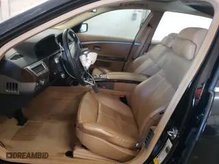2006 BMW 7 Series 750Li with VIN WBAHN83586DT60156, listed as a Copart auction lot 87630335 with 108,401 mi miles and Salvage Title. Bid and sale history available at carsss.com. Image 7.