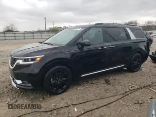 2022 Kia Carnival SX with VIN KNDNE5H33N6083849, listed as a Copart auction lot 81990734 with 54,919 mi miles and Salvage Title. Bid and sale history available at carsss.com. Image 1.