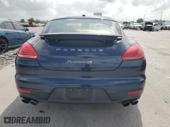 2014 Porsche Panamera 4S Executive with VIN WP0BB2A78EL063881, listed as a Copart auction lot 51695035 with 156,565 mi miles and Clean Title. Bid and sale history available at DreamBid. Image 6.