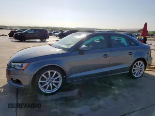 2015 Audi A3 2.0T Premium with VIN WAUBFGFF1F1076631, listed as a Copart auction lot 51924635 with 48,339 mi miles and Salvage Title. Bid and sale history available at carsss.com. Image 1.