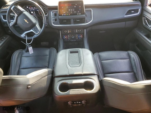 2021 Chevrolet Tahoe Premier with VIN 1GNSKSKD8MR331383, listed as a Copart auction lot 70684144 with 81,801 mi miles and Salvage Title. Bid and sale history available at carsss.com. Image 8.