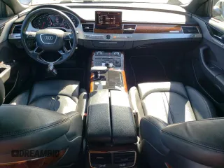 2013 Audi A8 3.0L z VIN WAUAGAFD8DN033639, wystawiony jako Copart lot #50001435 z przebiegiem 192 919 mil mil oraz Szkoda całkowita • Salvage title. Historia ofert i sprzedaży dostępna na DreamBid. Obrazek 8.