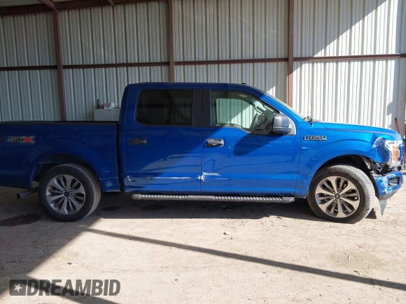 2018 Ford F-150 XL with VIN 1FTEW1CP5JKC79485, listed as a IAAI auction lot 41398127 with 81,912 mi miles. Bid and sale history available at carsss.com. Image 13.