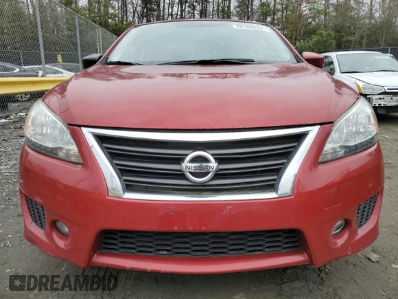 2013 Nissan Sentra SR with VIN 3N1AB7AP9DL761947, listed as a Copart auction lot 86168224 with 167,784 mi miles and Salvage Title. Bid and sale history available at DreamBid. Image 5.