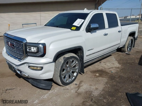 2017 GMC Sierra 1500 Denali with VIN 3GTU2PEJ5HG239623, listed as a IAAI auction lot 41783709 with 61,641 mi miles. Bid and sale history available at carsss.com. Image 2.