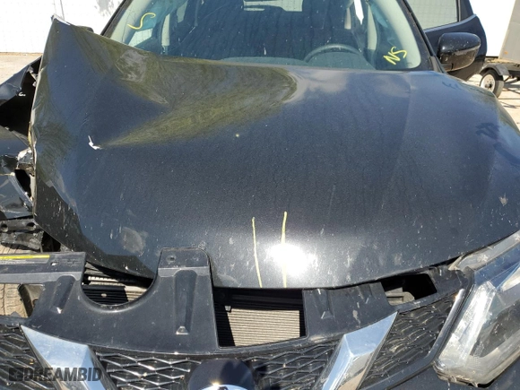 2016 Nissan Rogue SV with VIN KNMAT2MV1GP716047, listed as a Copart auction lot 51146383 with 108,653 mi miles and Salvage Title. Bid and sale history available at carsss.com. Image 12.