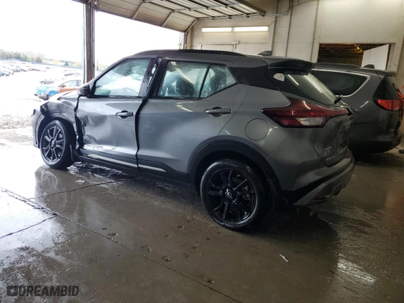 2024 Nissan Kicks SR with VIN 3N1CP5DV6RL501487, listed as a Copart auction lot 51316625 with 18,998 mi miles and Salvage Title. Bid and sale history available at carsss.com. Image 2.