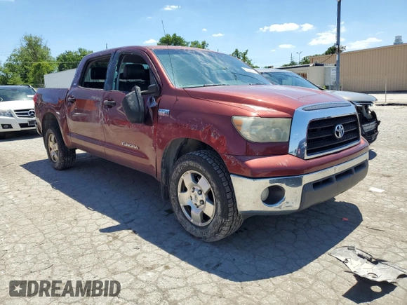2008 Toyota Tundra 4WD Truck with VIN 5TFDV54118X050802, listed as a Copart auction lot 60124674 with 310,623 mi miles and Salvage Title. Bid and sale history available at carsss.com. Image 4.