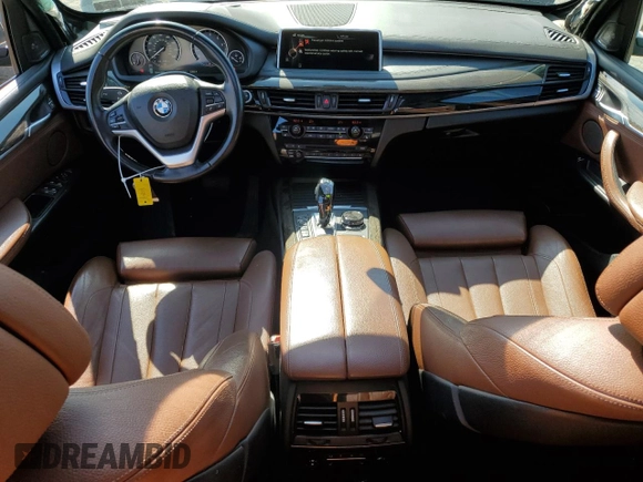2016 BMW X5 xDrive50i with VIN 5UXKR6C59G0J81052, listed as a Copart auction lot 49572985 with 90,207 mi miles and Salvage Title. Bid and sale history available at carsss.com. Image 8.