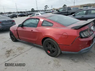 2010 Ford Mustang V6 with VIN 1ZVBP8AN2A5111910, listed as a Copart auction lot 42940665 with Not Provided miles and Salvage Title. Bid and sale history available at DreamBid. Image 2.