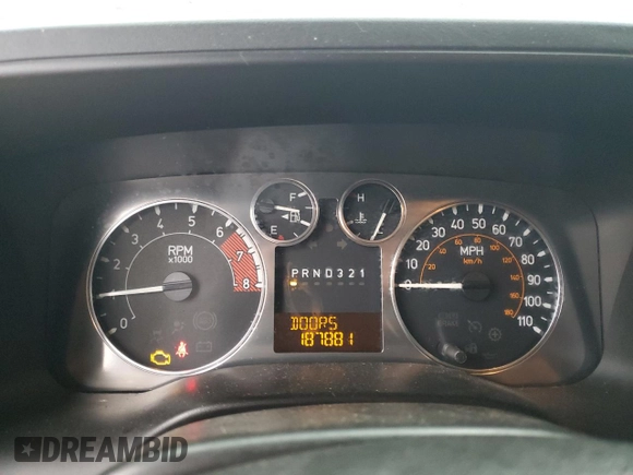 2008 Hummer H3 with VIN 5GTEN33E688229496, listed as a Copart auction lot 84799824 with 187,881 mi miles and Clean Title. Bid and sale history available at DreamBid. Image 9.