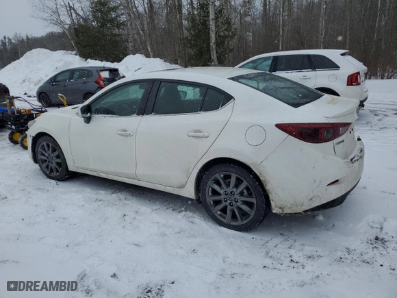 2018 Mazda Mazda3 4-Door Grand Touring with VIN 3MZBN1W31JM257598, listed as a Copart auction lot 47024215 with 0 mi miles and Salvage Title. Bid and sale history available at carsss.com. Image 2.