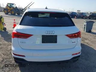 2021 Audi Q3 S line Premium Plus with VIN WA1EECF37M1044601, listed as a IAAI auction lot 41993498 with 15,300 mi miles. Bid and sale history available at carsss.com. Image 16.