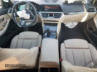 2020 BMW 3 Series 330i with VIN 3MW5R1J04L8B21380, listed as a Copart auction lot 42872005 with 89,553 mi miles and Salvage Title. Bid and sale history available at carsss.com. Image 8.