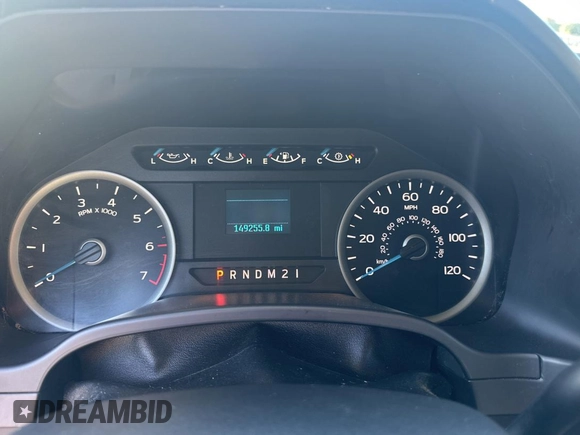 2017 Ford F-150 XL with VIN 1FTEW1EF7HFB82294, listed as a Copart auction lot 49510505 with 149,255 mi miles and Clean Title. Bid and sale history available at carsss.com. Image 8.
