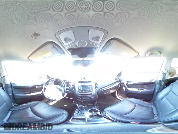 2015 Kia Sorento EX with VIN 5XYKU4A7XFG632362, listed as a Copart auction lot 48212845 with 111,200 mi miles and Salvage Title. Bid and sale history available at carsss.com. Image 13.
