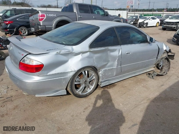 2003 Acura CL Type S with VIN 19UYA42663A007690, listed as a IAAI auction lot 41529757 with 268594 miles. Bid and sale history available at carsss.com. Image 4.