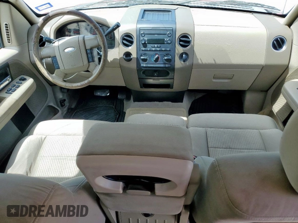 2007 Ford F-150 XLT with VIN 1FTRW12W97KC85972, listed as a Copart auction lot 61775655 with 103,406 mi miles and Salvage title. Bid and sale history available at DreamBid. Image 8.