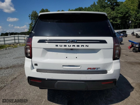 2024 Chevrolet Suburban RST with VIN 1GNSKEKDXRR167269, listed as a Copart auction lot 68016044 with 0 mi miles and Salvage Title. Bid and sale history available at carsss.com. Image 6.