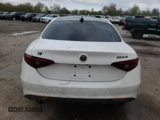 2019 Alfa Romeo Giulia Ti Sport with VIN ZARFANBN9K7622450, listed as a Copart auction lot 50780443 with 0 mi miles. Bid and sale history available at carsss.com. Image 6.