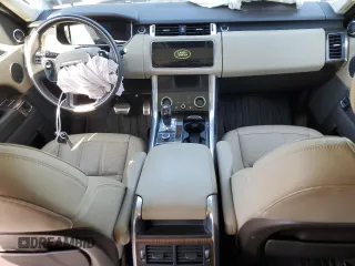 2022 Land Rover Range Rover Sport HSE Silver Edition with VIN SALWR2SU7NA235503, listed as a Copart auction lot 53357875 with 4,419 mi miles and Salvage title. Bid and sale history available at DreamBid. Image 8.