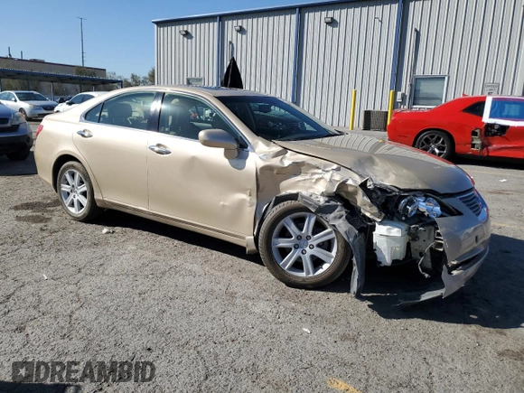 2008 Lexus ES with VIN JTHBJ46G282172000, listed as a Copart auction lot 44960945 with 68,501 mi miles and Salvage Title. Bid and sale history available at carsss.com. Image 4.