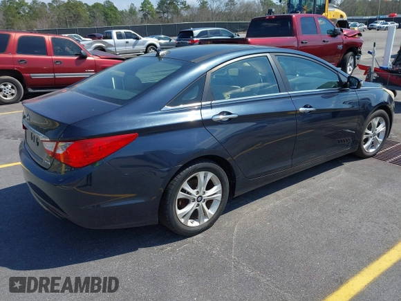 2013 Hyundai Sonata Limited with VIN 5NPEC4AC6DH541950, listed as a IAAI auction lot 41805171 with 162,706 mi miles and . Bid and sale history available at carsss.com. Image 4.