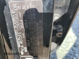 2011 Kia Forte LX with VIN KNAFT4A27B5890346, listed as a Copart auction lot 56483684 with 92,807 mi miles and Salvage Title. Bid and sale history available at carsss.com. Image 14.